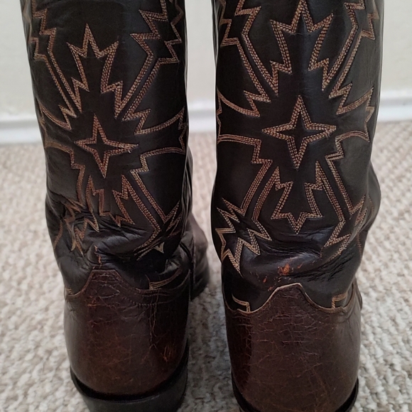 Black Label Vintage Tony Lama Sea 🐢's size 10B "Holy Grail's" - Picture 2 of 5